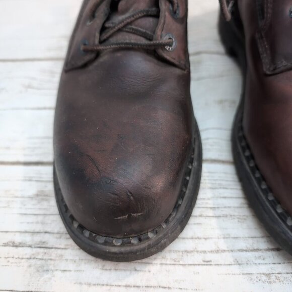 Red Wing 3526 Steel Toe Leather Work Boots Brown EH Slip-Resistant – Men’s 9.5 - Picture 3 of 11
